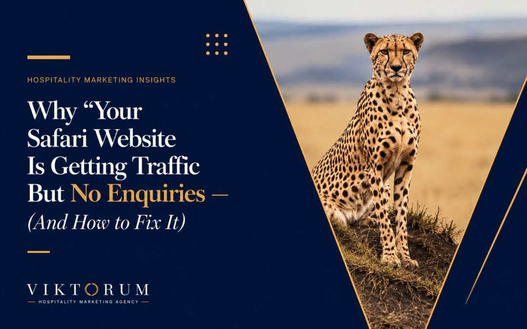 Why Your Safari Website Is Getting Traffic But No Enquiries — And How to Fix It